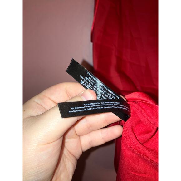 NWT Ann Summers Nordstrom Lacey satin feeling nightgown size large - Picture 7 of 7